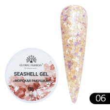 Гель для ногтей SEASHELL GEL "морская ракушка" 5 гр, 06