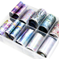 Набор фольги 10 шт (цветные) 38 Набор фольги 10 шт (цветные) 38