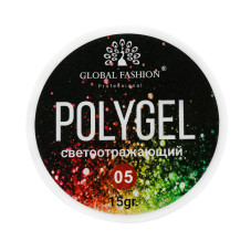 Reflective polygel 15 gr Global Fashion 05