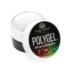 Reflective polygel 15 gr Global Fashion 06