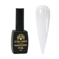 Global Fashion gel with Magic-Extension shimmer white, 12 ml No. 2