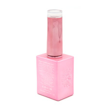 Rubber base for gel nail polish Global Fashion, color transparent and milky, 15 ml