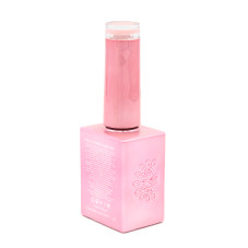 Rubber base for gel nail Polish French manicure, French Rubber Base Coat, 15 ml., Global Fashion 05