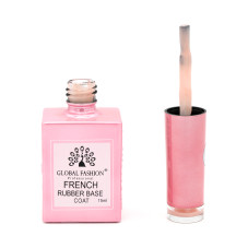 Rubber Base Coat French, 15 ml, Global Fashion 07