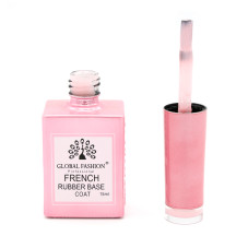 Rubber Base Coat French, 15 ml, Global Fashion 10