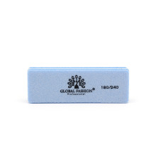 Nail buff Global Fashion 180/240, blue