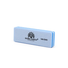 Nail buff Global Fashion 180/240, blue