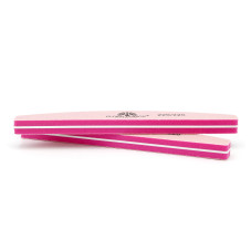 Nail file file Global Fashion 220/220, pink