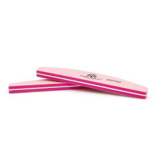 Nail file file Global Fashion 220/220, pink