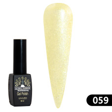 Gel polish BLACK ELITE 059, Global Fashion 8 ml