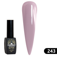 Gel polish BLACK ELITE 243, Global Fashion 8 ml