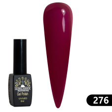 Gel polish BLACK ELITE 276, Global Fashion 8 ml