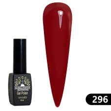 Gel polish BLACK ELITE 296, Global Fashion 8 ml