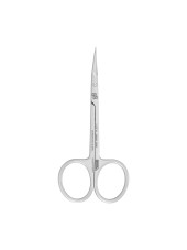 Nippon Nippers. Cuticle scissors. Curved handles. Length 107mm. Frosted NN_S-02W.