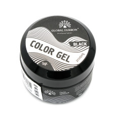 Color gel Global 5 ml black, 1 pc.