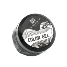 Color gel Global 5 ml black, 1 pc.