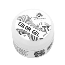 Color gel Global 5 ml white, 1 pc.