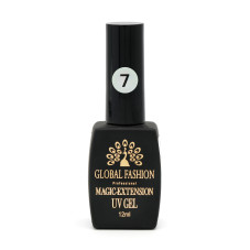 Gel UV constructie, Magic-Extension, Global Fashion, 12 ml, Roz, 07