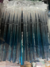 Кисть для рисования вензелей Global Fashion, blue, 13 мм