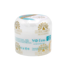 Gel UV de construcție, autonivelant, Global Fashion, cover, 56 g, Yellowish