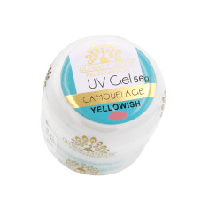 Gel UV de constructie, autonivelant, Global Fashion, cover, 56 g, Yellowish