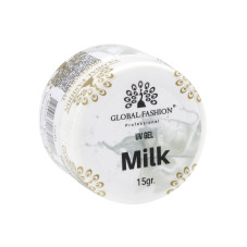 Гель для нарощування нігтів, молочний (Milk), Global Fashion, 15 г