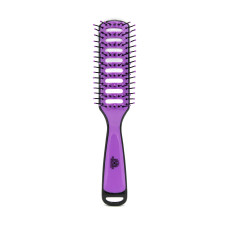 Perie de par, ingusta, 7084 - negru/violet