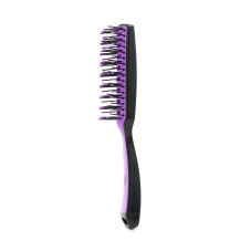 Perie de par, ingusta, 7084 - negru/violet
