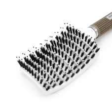 Brush flat c natural bristles Global Fashion 1501 white Brush flat c natural bristles Global Fashion 1501 white