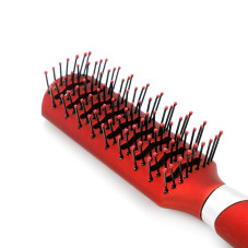Hair brush Global Fashion 9542KFU red N82