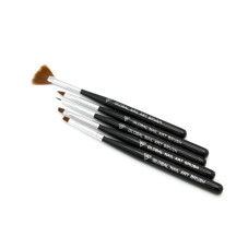 Set of brushes for nail design, 5 pcs Global