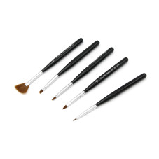 Set pensule pentru pictura pe unghii, 5 piese