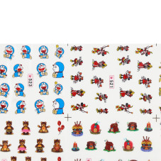 Water based stickers 519-530