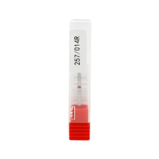 Diamond cuticle bit, flame, red notch 257/014R