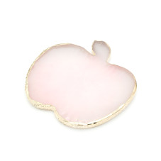 Palette stone (apple shape) #01