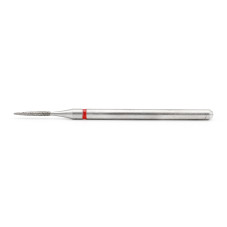 Diamond cuticle bit, flame, red notch 243/012R