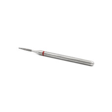 Diamond cuticle bit, flame, red notch 243/012R