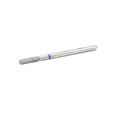 Diamond cuticle bit, rounded cylinder, blue notch 880/023B