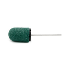 Set suport si 3 bucati smirghel rezerva freza electrica unghii, 16*25mm, verde, granulatie 100