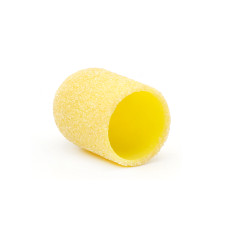 Cap set (3 pcs.) and rubber nozzle, size 10*15 mm, #80 yellow
