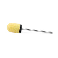 Cap set (3 pcs.) and rubber nozzle, size 10*15 mm, #80 yellow