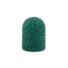 Set suport si 3 bucati smirghel rezerva pentru freza unghii, 10*15mm, verde, granulatie 80