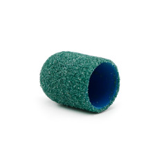 Set suport si 3 bucati smirghel rezerva pentru freza unghii, 10*15mm, verde, granulatie 80
