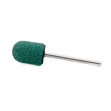 Set suport si 3 bucati smirghel rezerva pentru freza unghii, 10*15mm, verde, granulatie 80