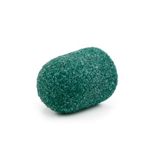 Cap set (3 pcs.) and rubber nozzle, size 10*15 mm, #100 green