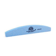 Pila buffer pentru unghii, granulatie 120/120, culoare albastra