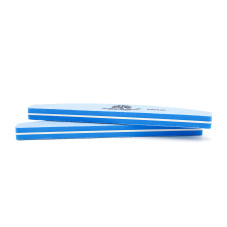 Pila buffer pentru unghii, granulatie 120/120, culoare albastra