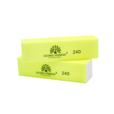 Buffer unghii, Global Fashion, #240, Galben
