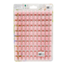 Pedicure abrasive caps, 10*15 mm, #120, pink 1 pc.