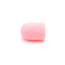 Pedicure abrasive caps, 10*15 mm, #120, pink 1 pc.
